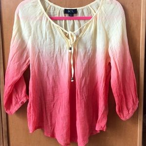 Ombré, super cute beach / summer top!